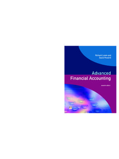 seventh edition Advanced Financial Accounting - EKSK
