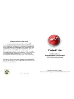 I’m in Crisis. - Milwaukee County