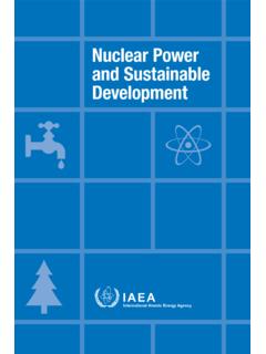 Nuclear power and sustainable development