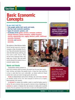 Section1 Basic Economic Concepts Lagniappe - Amazon S3