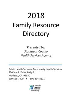 Family Resource Directory - schsa.org