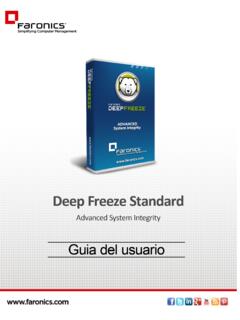 Deep Freeze Standard User Guide - faronics.com