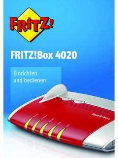 FRITZ!Box 4020 - AVM Deutschland