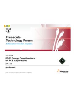 DDR3 Design Considerations - NXP