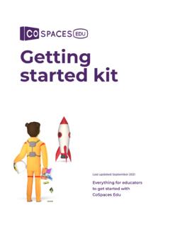 Getting started kit - CoSpaces