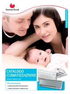 Catalogo Climatizzatori 2008 - Certificato Energetico