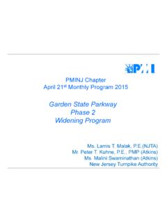 Garden State Parkway Phase 2 Widening Program