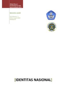 [IDENTITAS NASIONAL] - Moral and Intellectual Integrity