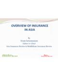 OVERVIEW OF INSURANCE IN ASIA - OECD.org