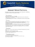 Bankart Repair Protocol - mc.vanderbilt.edu