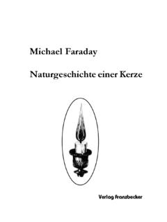 Michael Faraday Naturgeschichte einer Kerze - …
