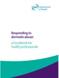 Responding to domestic abuse - London