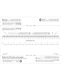 Ruler for US Letter size paper - PrintARuler.com