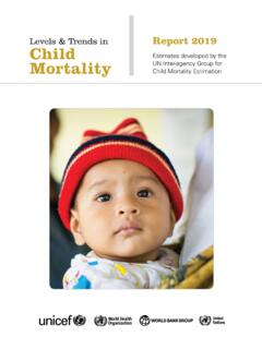 Levels &amp; Trends in Report 2019 Child - UNICEF