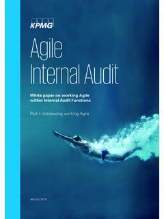 Agile Internal Audit - KPMG
