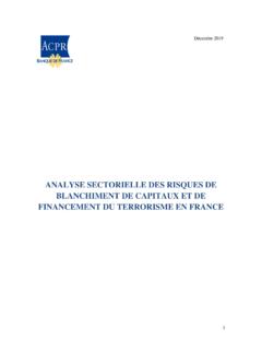 ANALYSE SECTORIELLE DES RISQUES DE ... - Banque de France