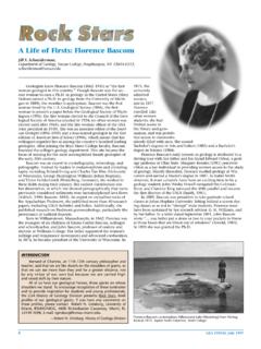 A Life of Firsts: Florence Bascom - GSA Hist