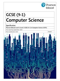 GCSE (9-1) Computer Science - Edexcel