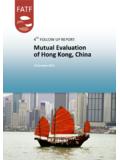 Mutual Evaluation of Hong Kong, China – 4th …