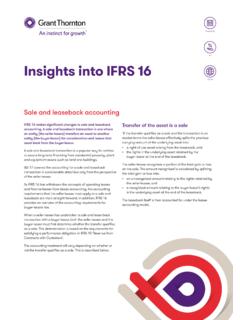 Accounting Tax Insights into IFRS 16
