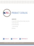PRODUCT CATALOG - American Piping Products