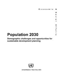 Population 2030 - FINAL - United Nations