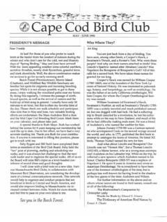 www.capecodbirdclub.org