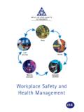 Workplace Safety and Health Management