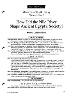 How Did the Nile River Shape Ancient Egypt's Society?