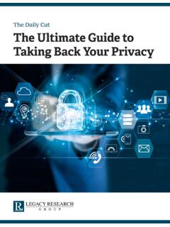 The Daily Cut The Ultimate Guide to Taking Back Your Privacy