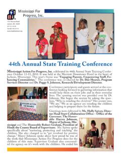 44th Annual State Training Conference - …
