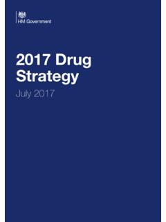 2017 Drug Strategy - GOV.UK
