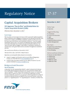 Regulatory Notice 17-37 - finra.org
