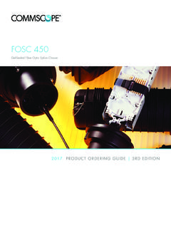 FOSC 450 - CommScope