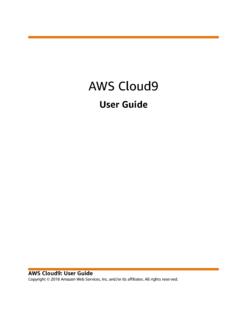 AWS Cloud9 - User Guide
