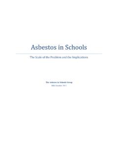 Asbestos in Schools