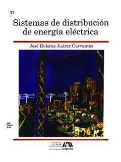 Sistemas de distribuci&#243;n de energ&#237;a el&#233;ctrica / Jos&#233; ...