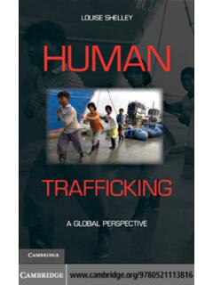 Shelley 2010 Human Trafficking a Global Perspective