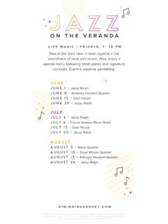 ON THE VERANDA - The Hotel Hershey