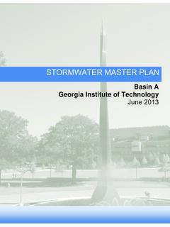 Basin A Georgia Institute of Technology June 2013