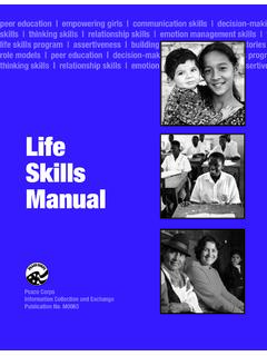 Life Skills Manual - Peace Corps