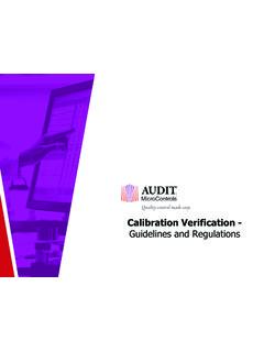 Guidelines and Regulations - Audit MicroControls