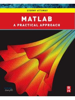Matlab: a Practical Introduction to