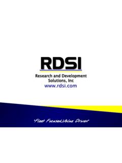 Research and Development Solutions, Inc www.rdsi