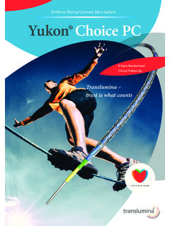 Sirolimus Eluting Coronary Stent System Yukon&#174; Choice PC