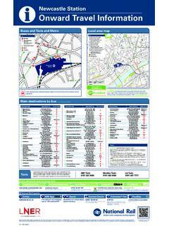 Newcastle Station Onward Travel Information - …