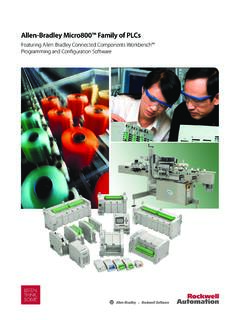 Micro800 Family of PLCs Brochure - Rockwell Automation