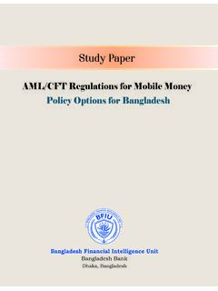 AML/CFT Regulations for Mobile Money