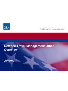 Defense Travel Management Office Overview - …