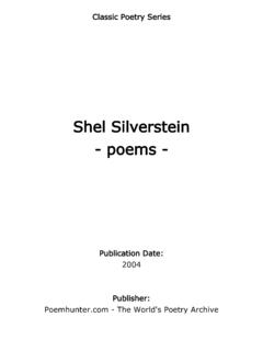Shel Silverstein - poems - Poem Hunter
